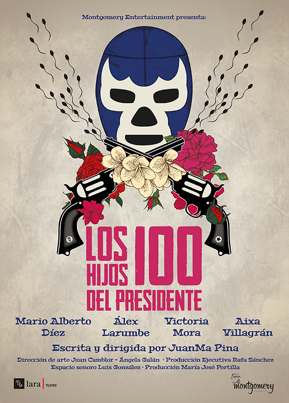 Cartel de la obra Los 100 Hijos del Presidente