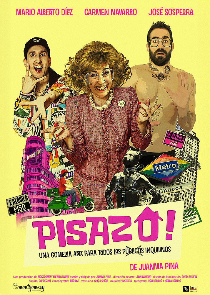 Cartel de la obra Pisazo!